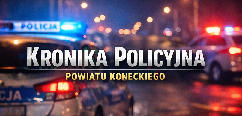 Kronika policyjna: Oszustwa na BLIK i kradzież sprzętu w powiecie koneckim