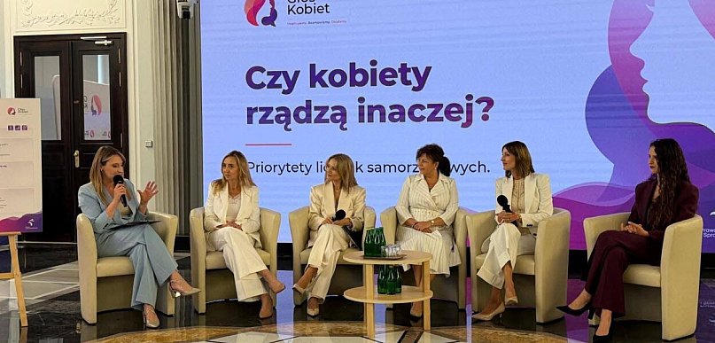 Burmistrz Joanna Dołowska o roli kobiet na konferencji w Sejmie RP