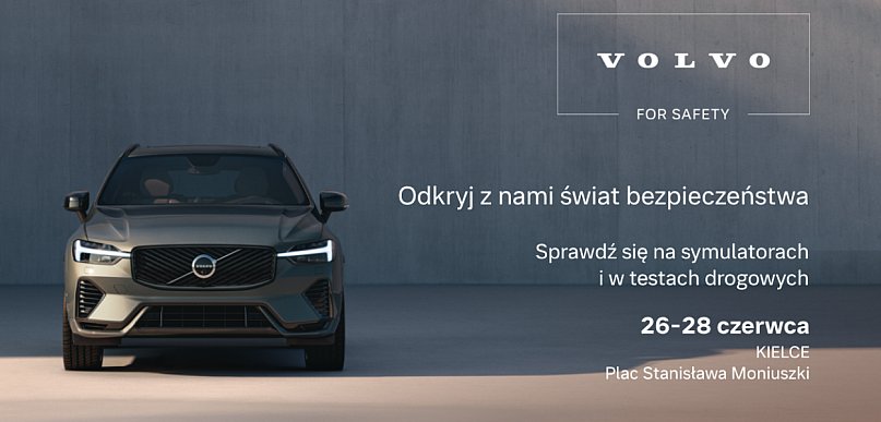 Volvo For Safety w Kielcach. Bezpłatne symulatory i pierwsza pomoc dla każdego