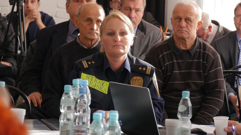 Komendant Straży Miejskiej w Końskich, Aldona Musiał. 