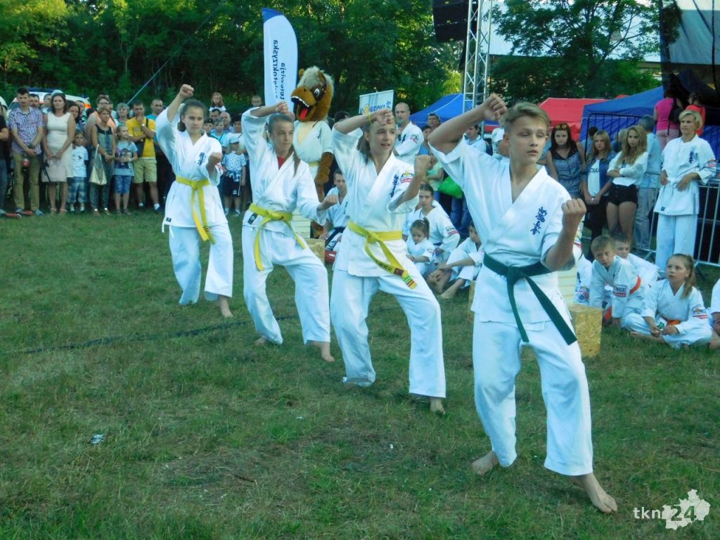 Pokaz wschodnich sztuk walki zaprezentował Konecki Klub Karate Kyokushin. 