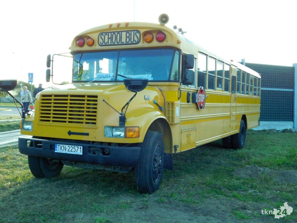 School Bus był jedną z głównych atrakcji dnia. 