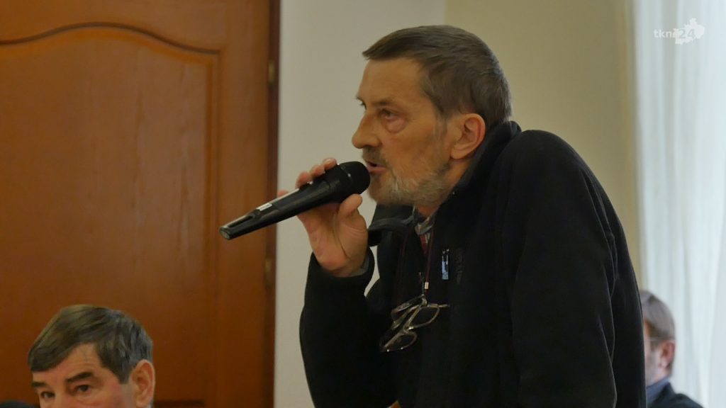 Marek Czechowicz - reprezentował podczas sesji "Solidarność".