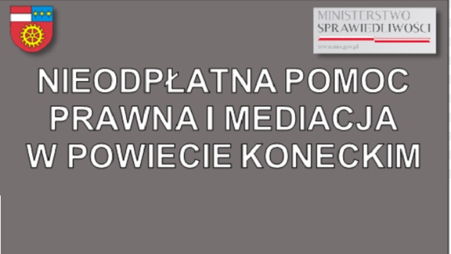 Nieodpłatna pomoc prawna w powiecie koneckim. Sprawdź ważne informacje