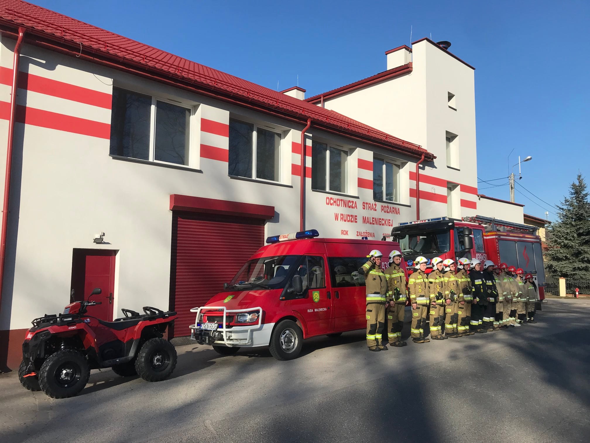 OSP KSRG w Rudzie Malenieckiej otrzyma nowy wóz strażacki