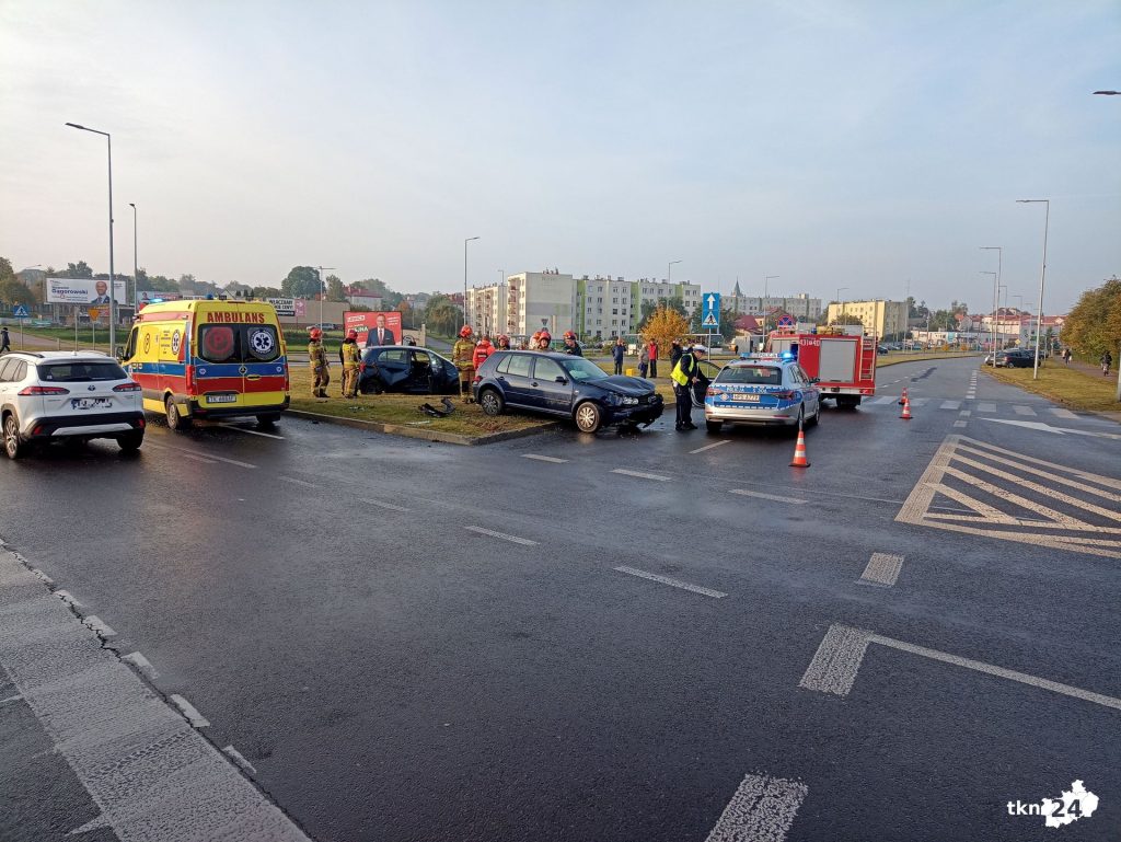 Wypadek z udziałem 18-latki w Końskich obok Kauflandu