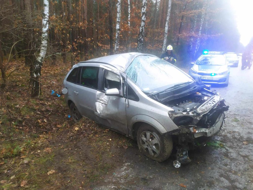 Groźny wypadek w Gosaniu w gminie Stąporków