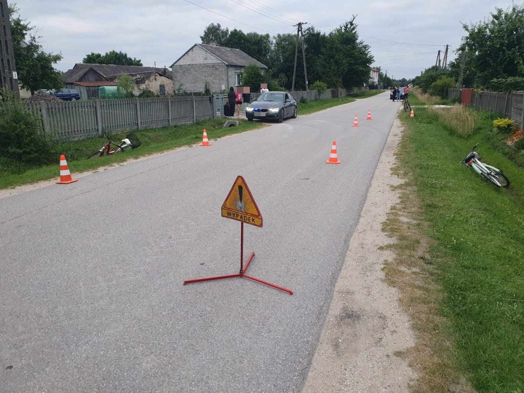 15 latka walczy o życie po zderzeniu dwóch rowerów