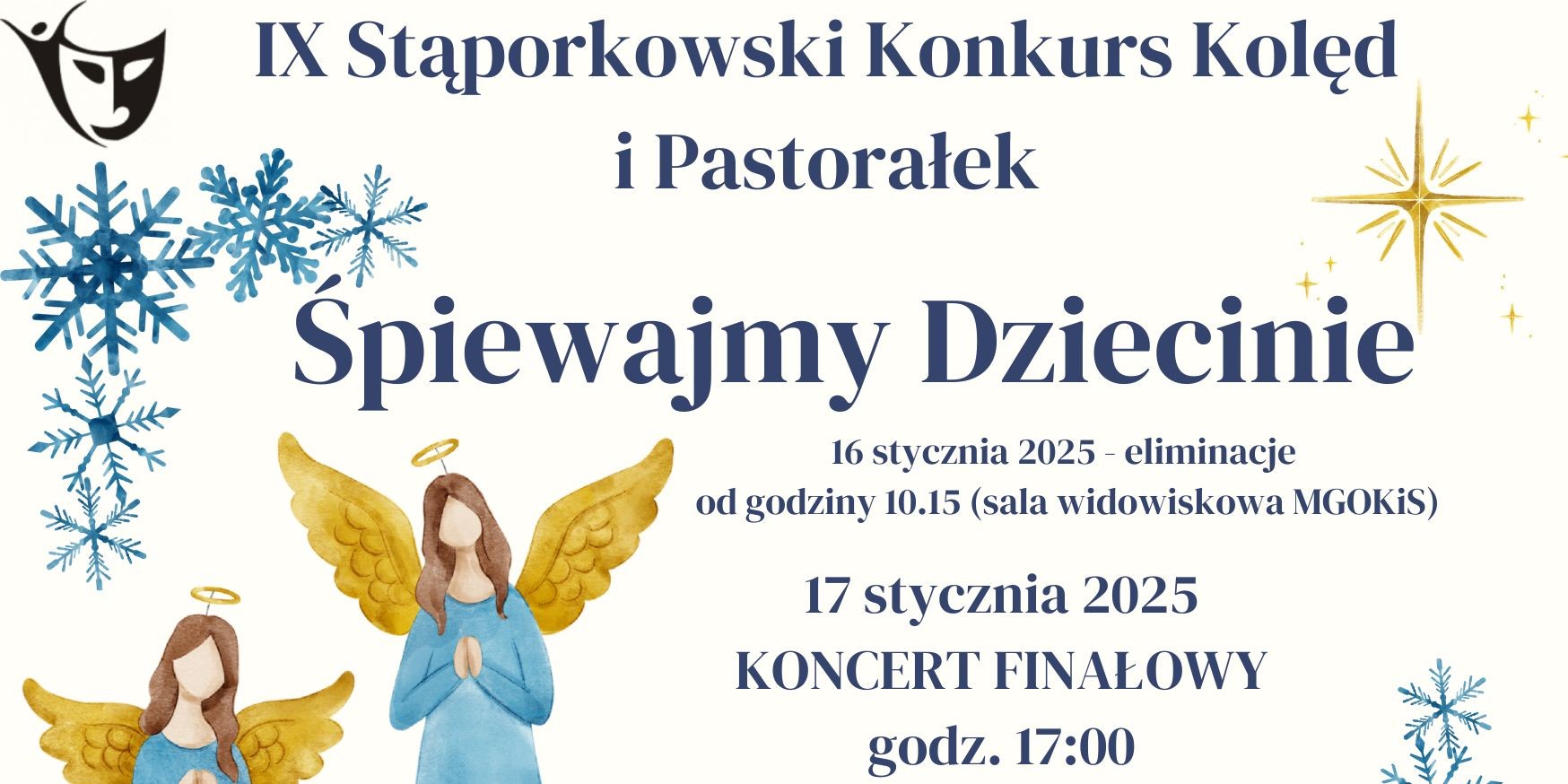 MGOKiS Stąporków zaprasza na koncert finałowy Konkursu Kolęd i Pastorałek