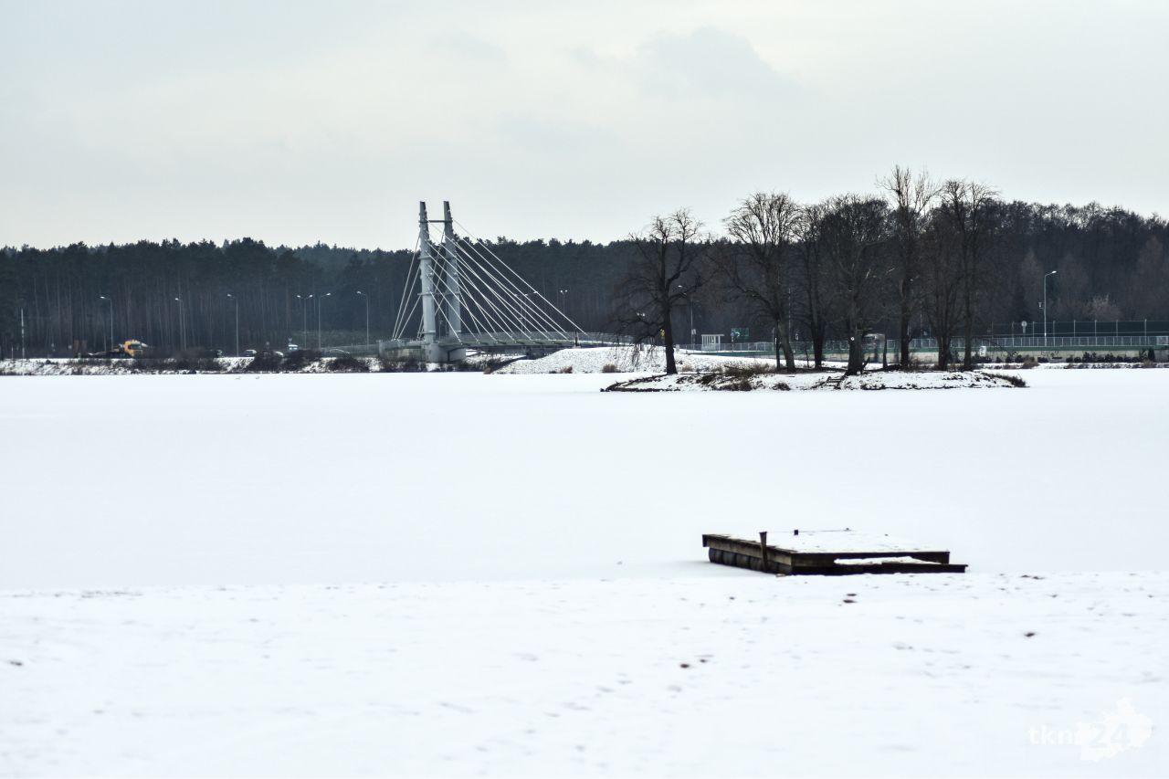 Spokojna Sielpia zimową porą. Tak wygląda Świętokrzyska Ibiza poza sezonem [zdjęcia]