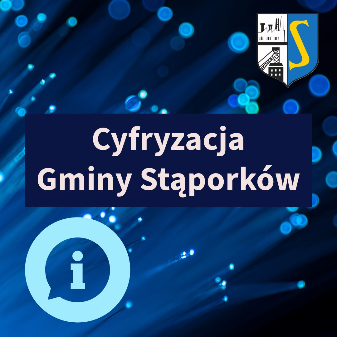 Gmina Stąporków planuje rozbudowę sieci światłowodowej