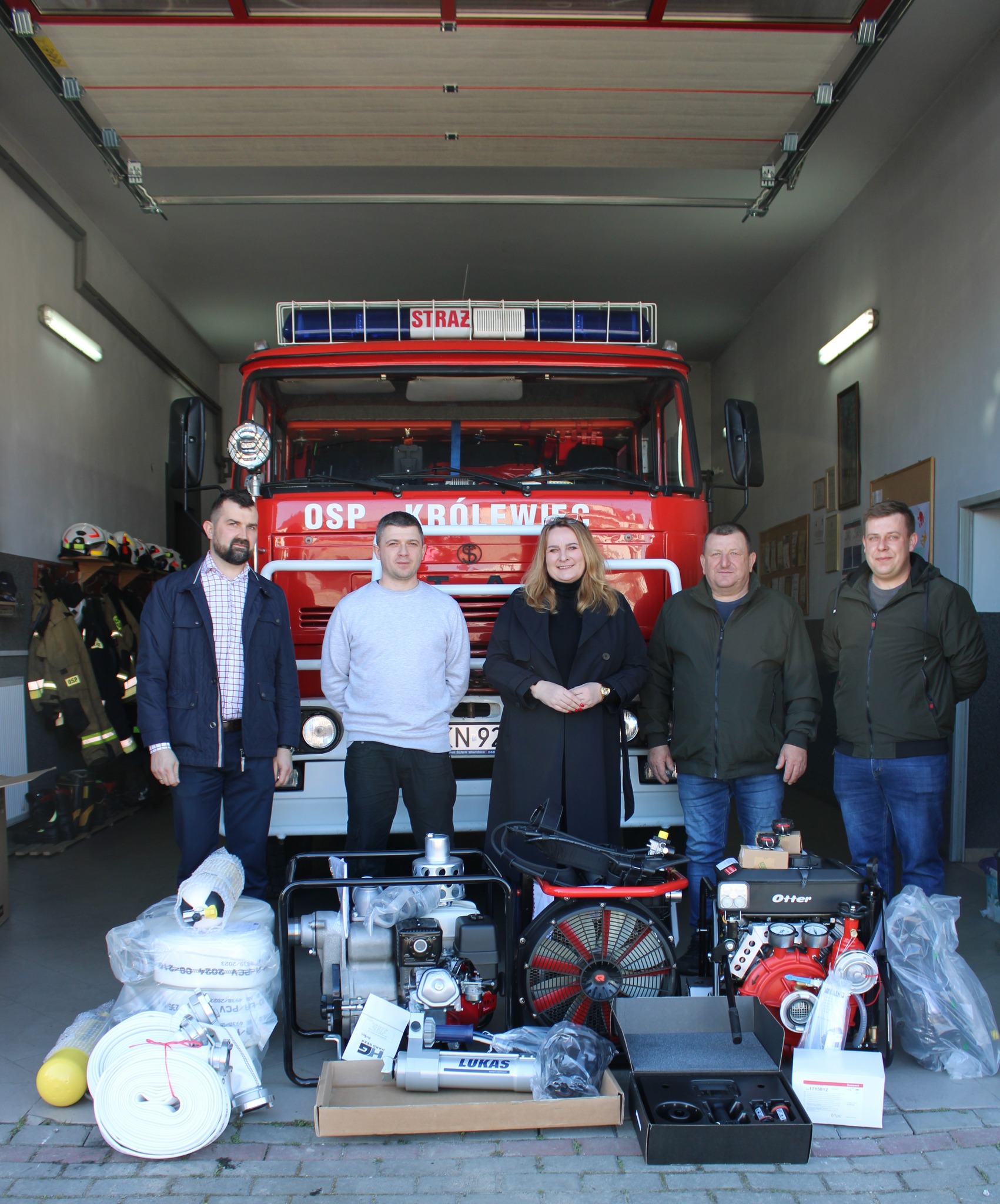 Nowy sprzęt dla OSP Królewiec za ponad 115 tysięcy złotych
