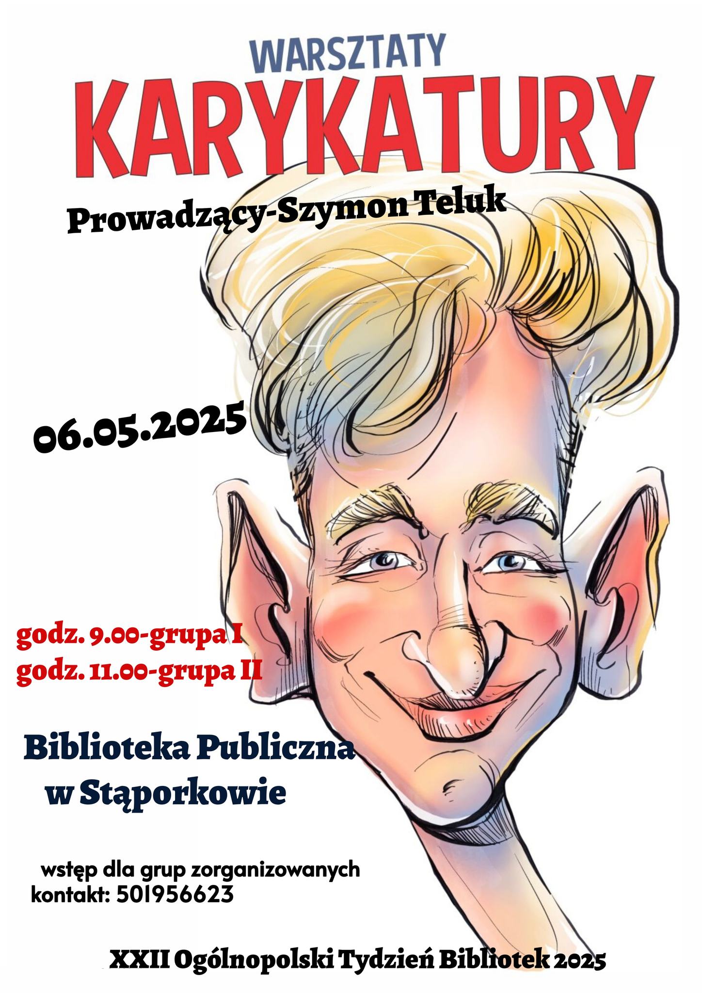 W Stąporkowie odbędą się warsztaty karykatury