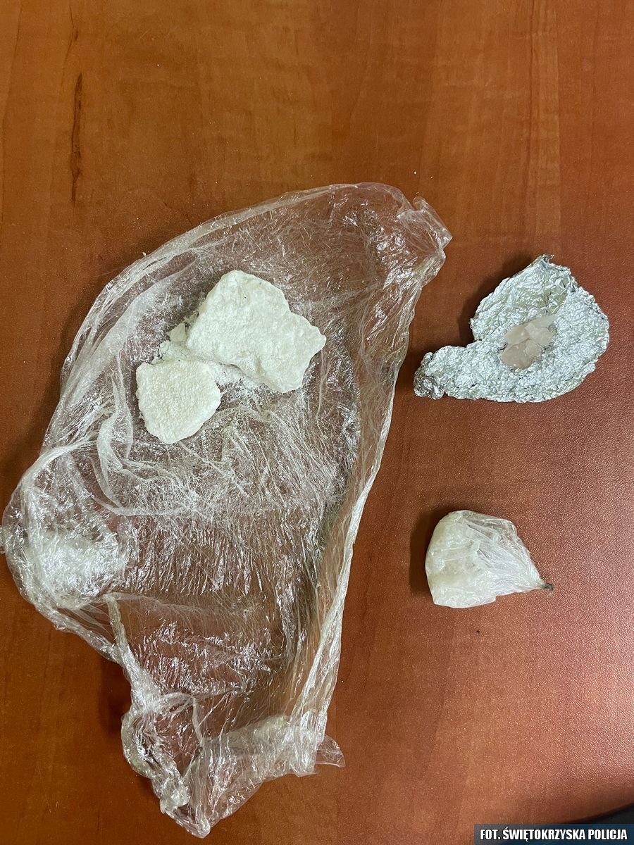 Miał przy sobie amfetaminę. Grozi mu do 3 lat pozbawienia wolności