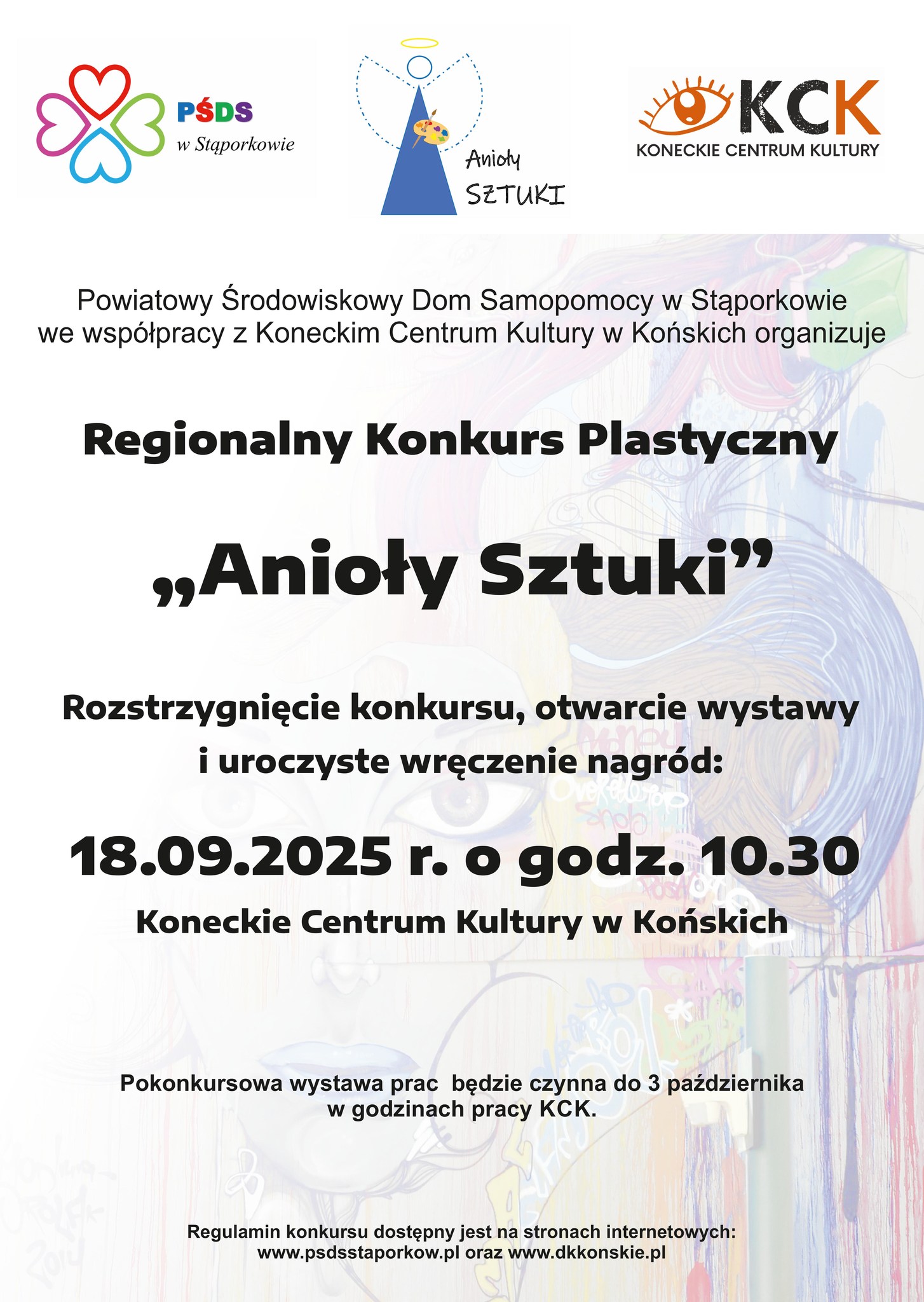 Regionalny Konkurs Plastyczny 'Anioły Sztuki’ – zaproszenie do udziału