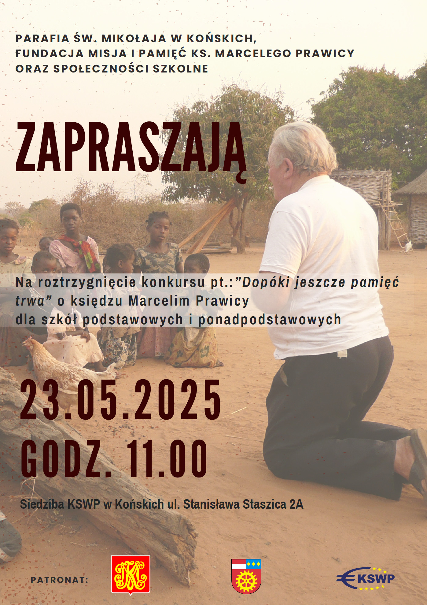 Podsumują konkurs o ks. Marcelim Prawicy i opowiedzą o jego życiu i działalności