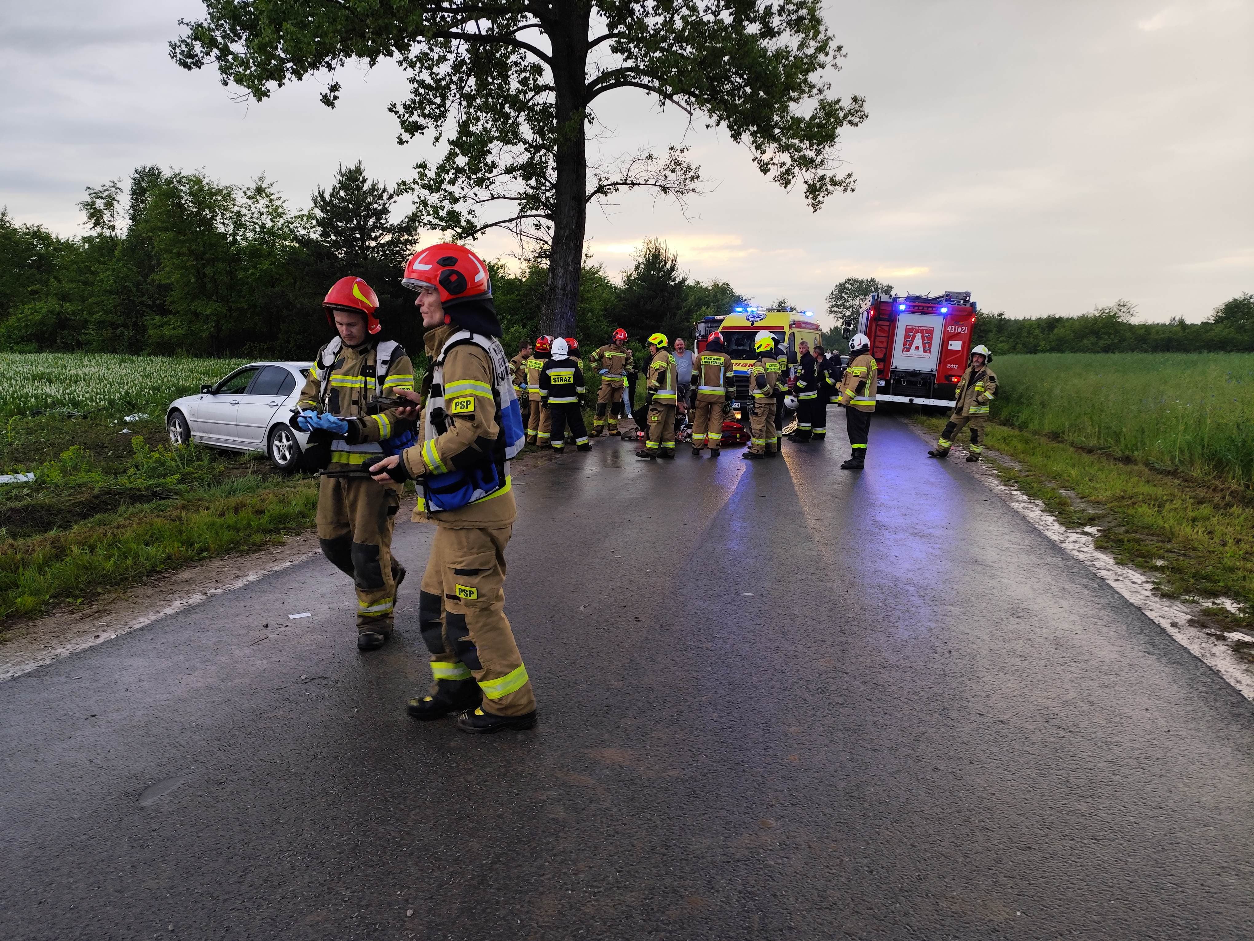 Po wypadku w Bedlenku: zatrzymany sprawca, nowe informacje o poszkodowanych