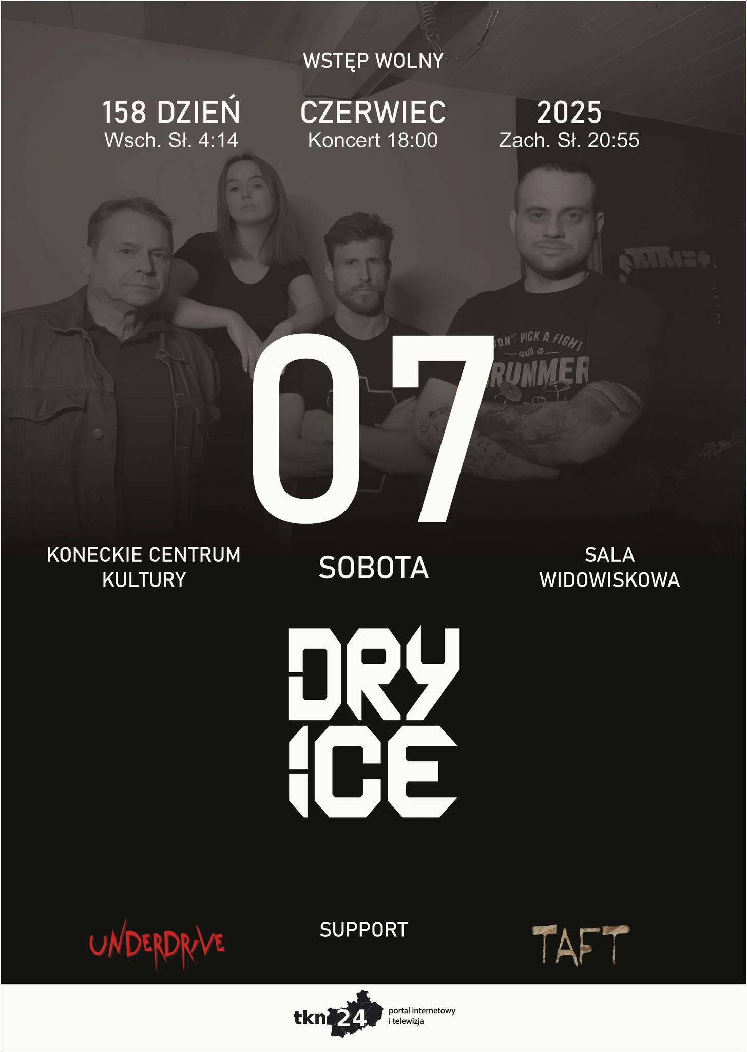 Koncert Dry Ice odbędzie się w sobotę w Końskich. Muzycy zapraszają na imprezę [wideo]