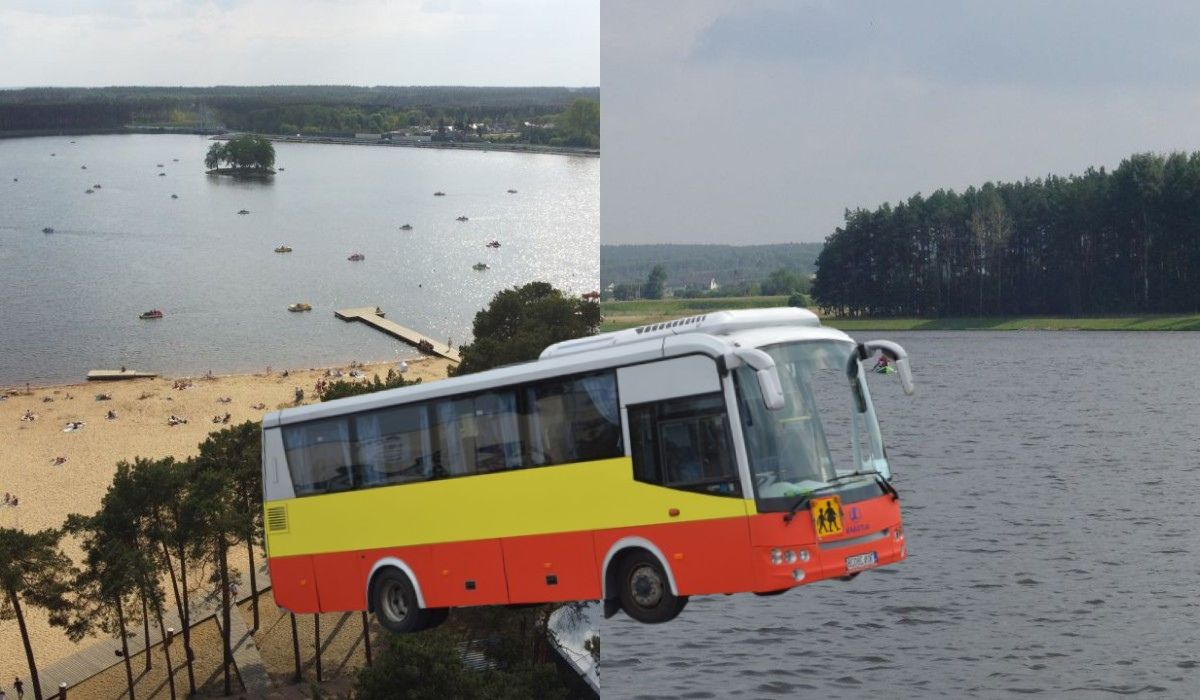 Ruszyły wakacyjne kursy autobusowe nad zalewy w Sielpi i Radoszycach. Znamy rozkłady