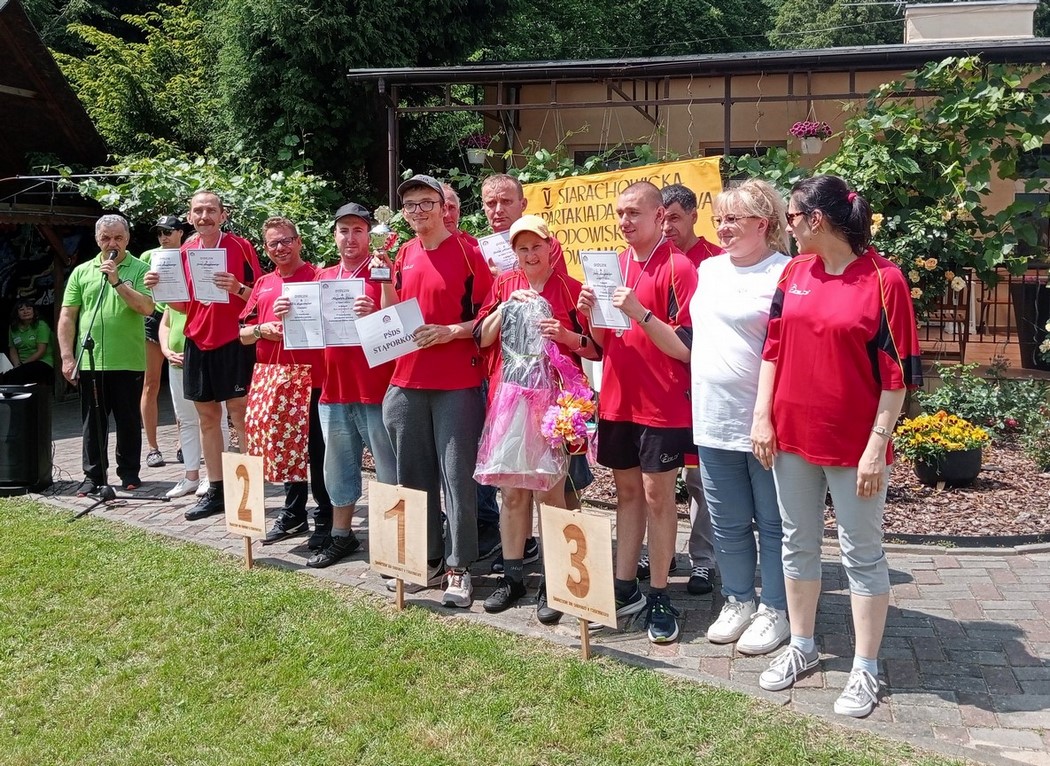 Uczestnicy PŚDS w Stąporkowie zwycięzcami V Spartakiady Sportowej