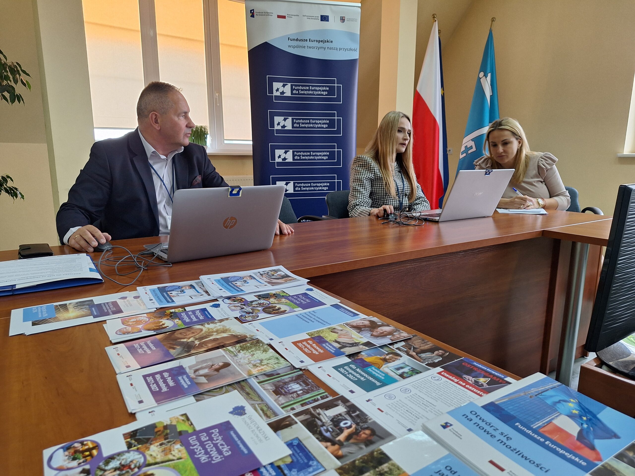 W Gowarczowie informowali o Funduszach Europejskich