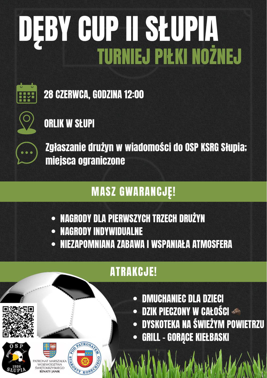 W Słupi zostanie rozegrany turniej piłki nożnej Dęby Cup II