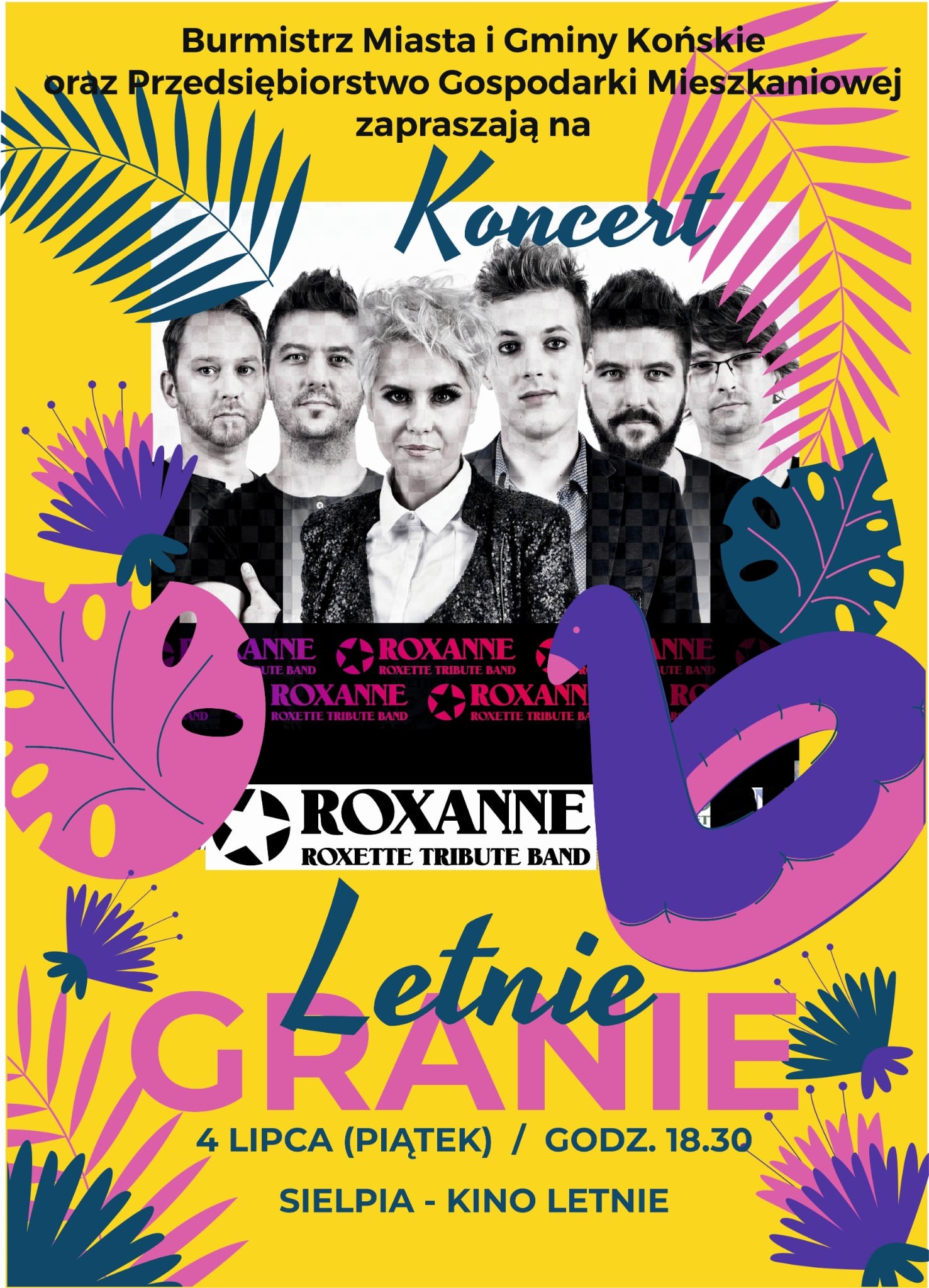 Letnie granie. Hity zespołu Roxette wybrzmią na scenie w Sielpi