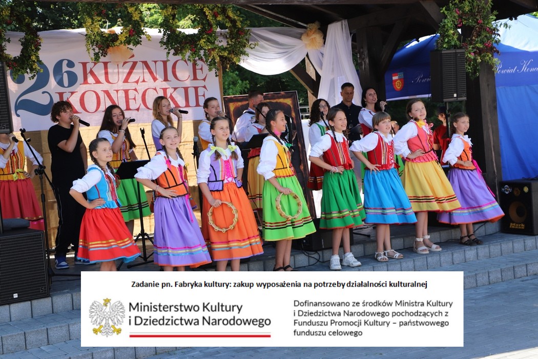 Sprzęt dla Muzeum w Maleńcu. Za kasę ministerstwa i powiatu