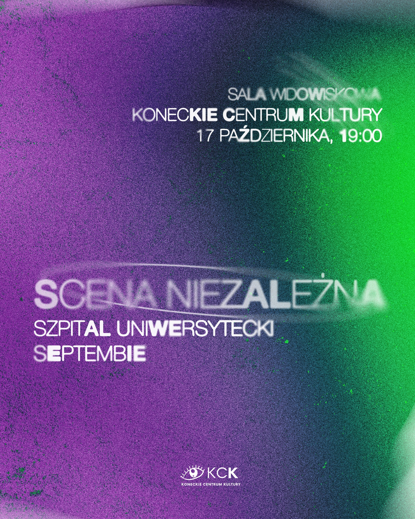 Scena Niezależna w KCK. Szpital Uniwersytecki na żywo!