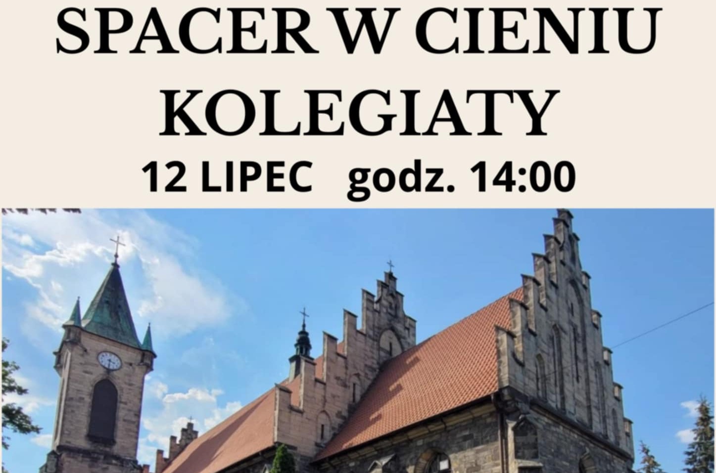 Zwiedzanie kolegiaty św. Mikołaja w Końskich z pasjonatami historii