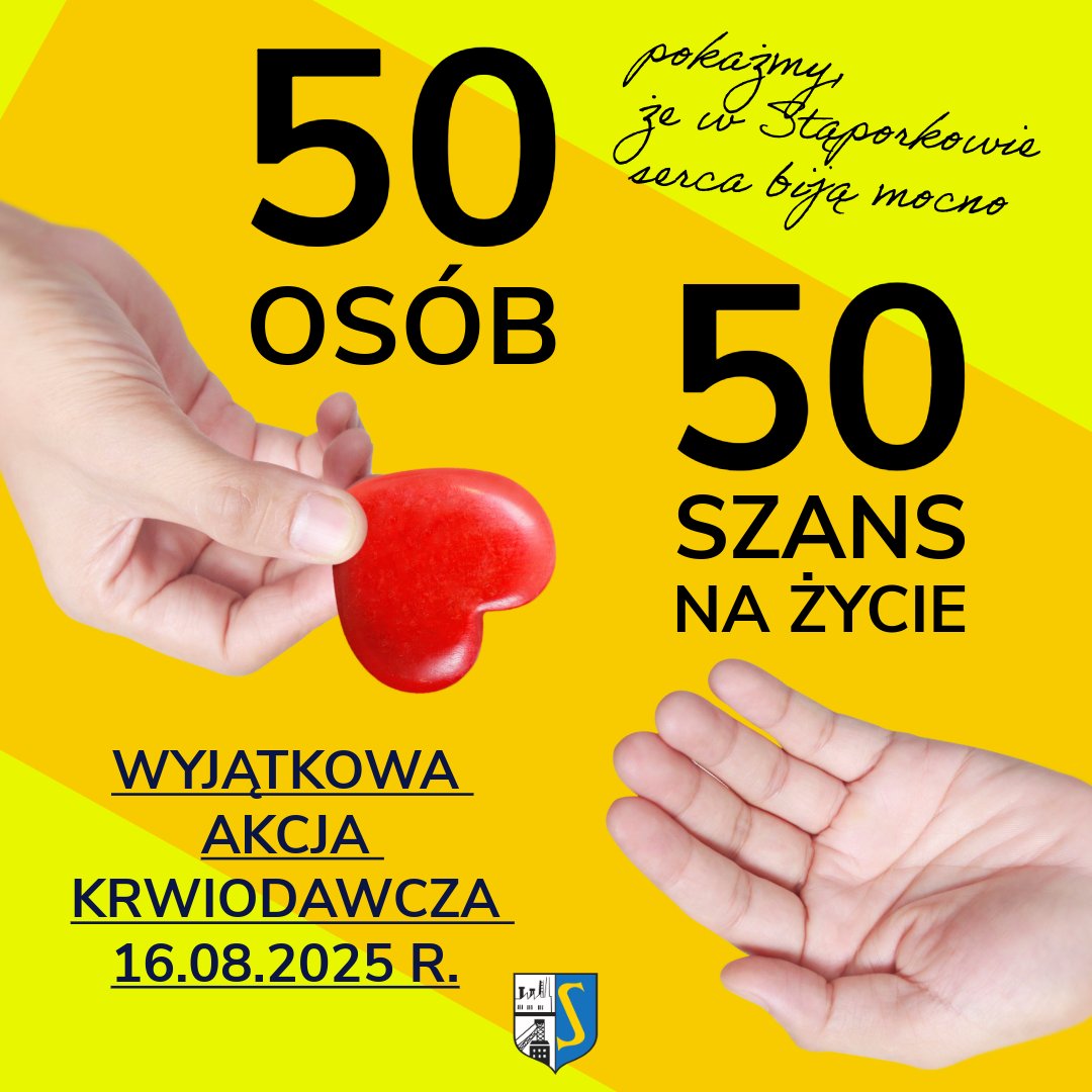 Wyjątkowa akcja krwiodawcza w Stąporkowie. Zarejestruj się i pomóż!