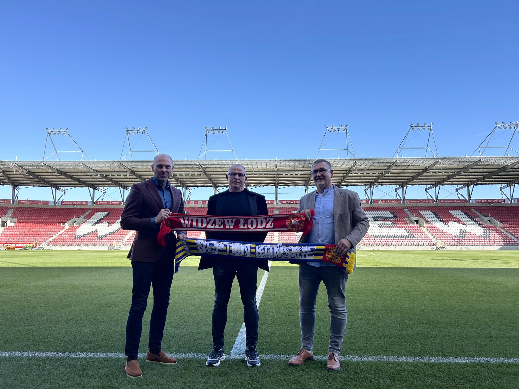 Neptun Końskie rozpoczął współpracę z Widzewem Łódź