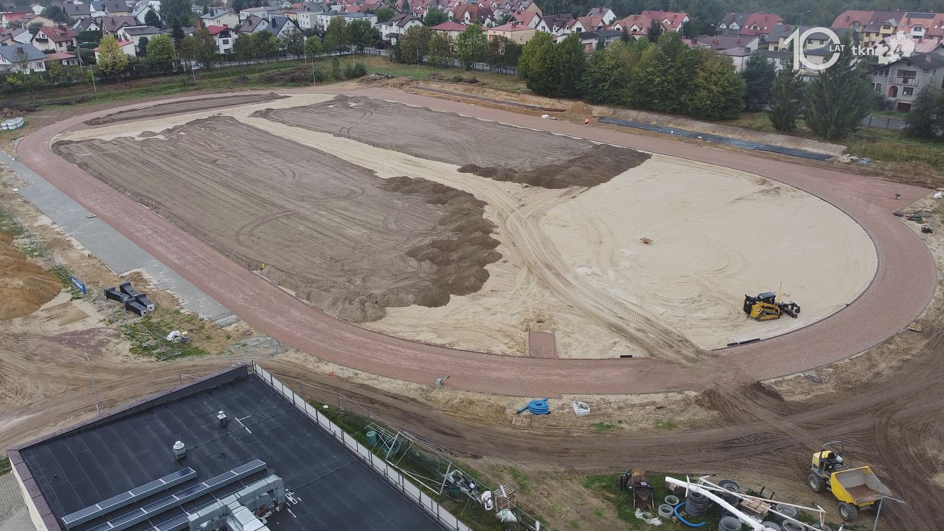 Stadion lekkoatletyczny w Końskich coraz bliżej [wideo, zdjęcia]