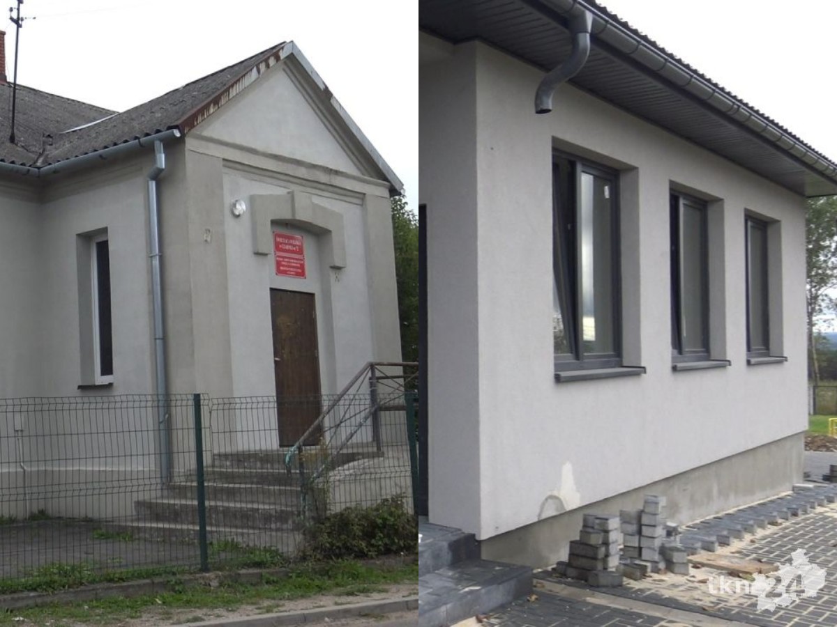 Trwają remonty świetlic wiejskich w Czarnej i Mokrej [wideo, zdjęcia]