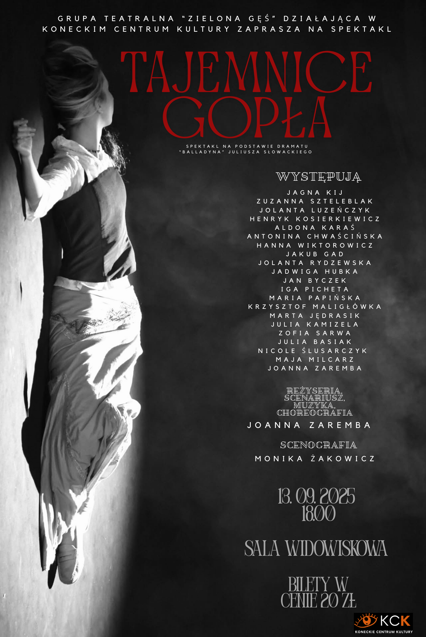 Grupa teatralna Zielona Gęś ponownie wystawi 'Tajemnice Gopła’ już w sobotę