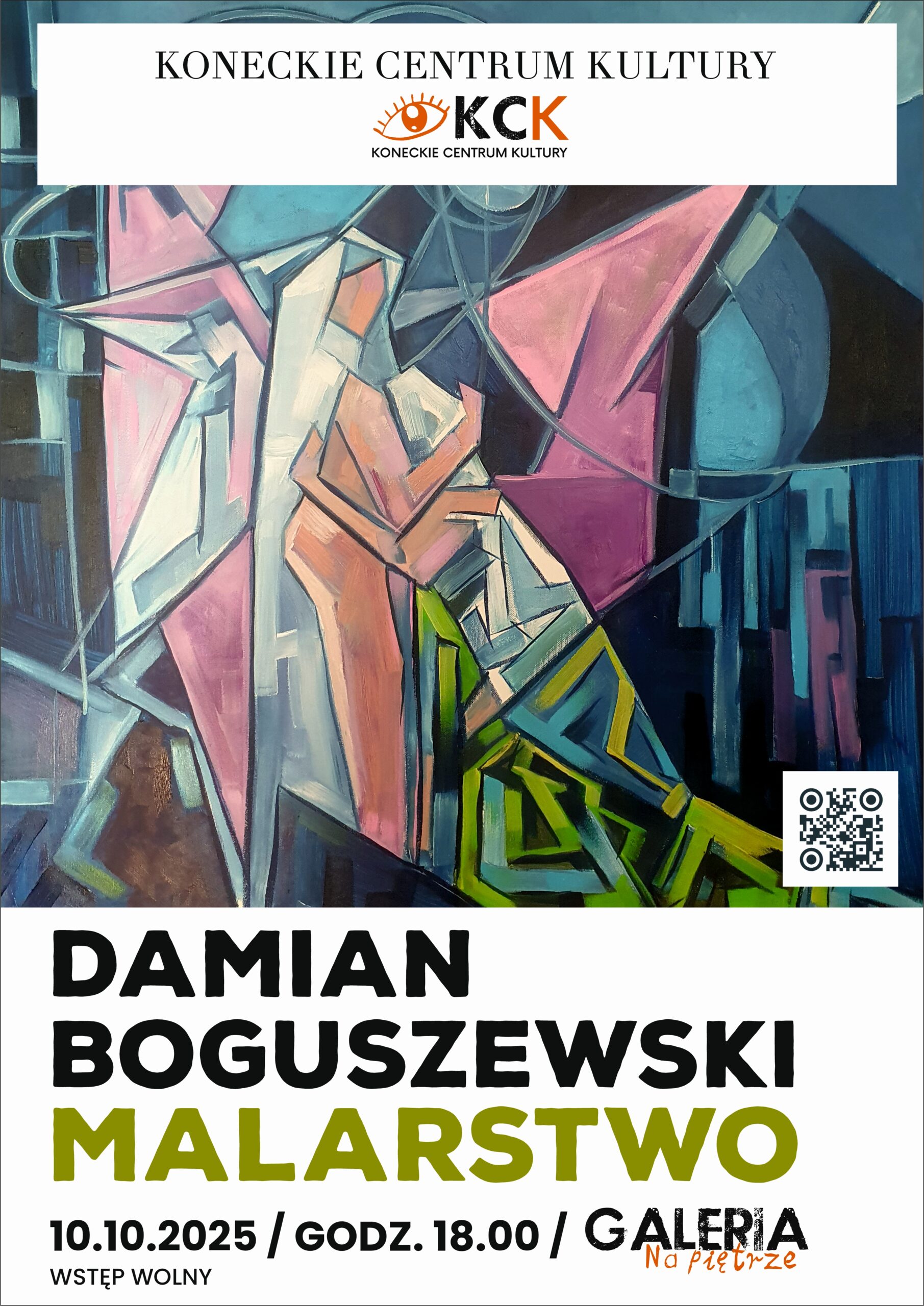 Wystawa malarstwa Damiana Boguszewskiego w Koneckim Centrum Kultury