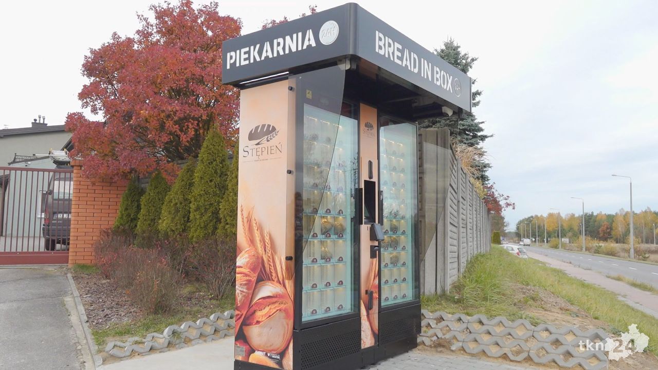 Pierwszy taki chlebomat! Świeże pieczywo od Stępniów 24 godziny na dobę! [wideo, zdjęcia]