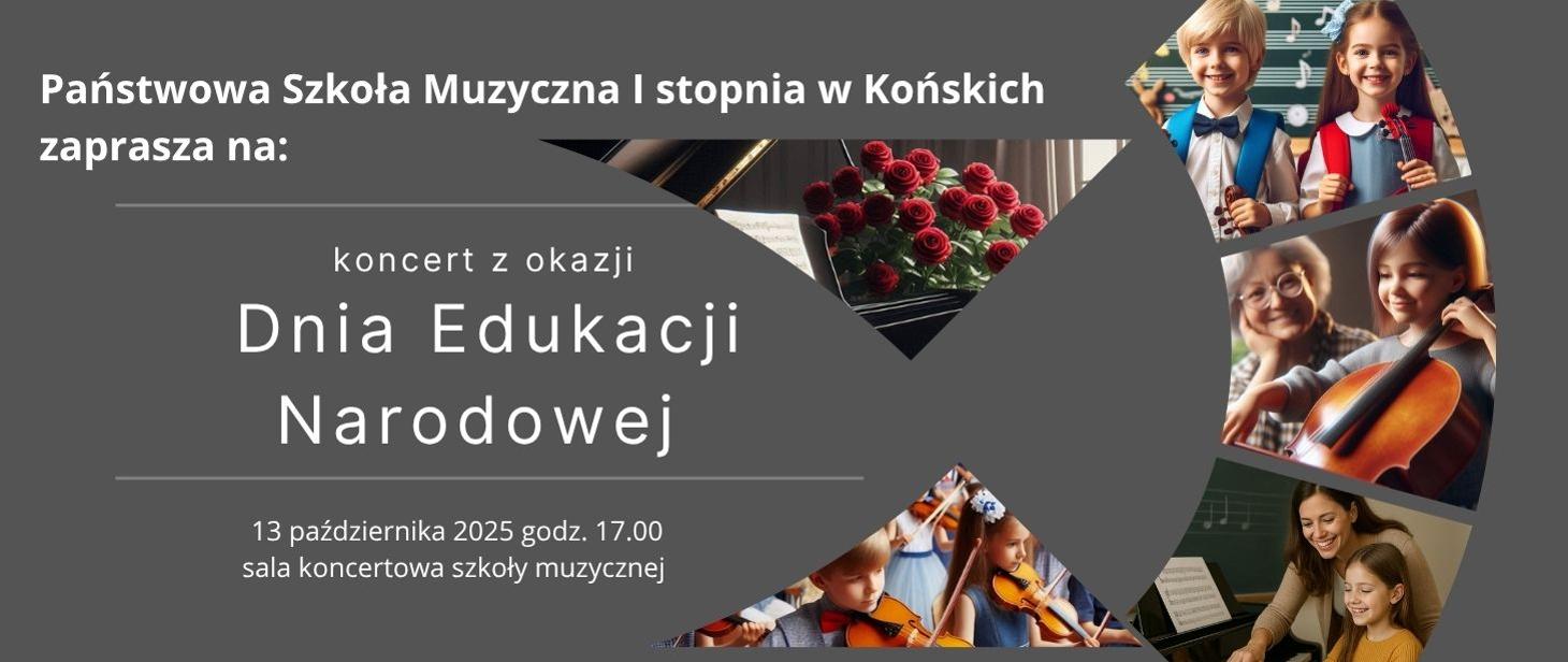 Szkoła Muzyczna w Końskich koncertowo uczci Dzień Edukacji Narodowej