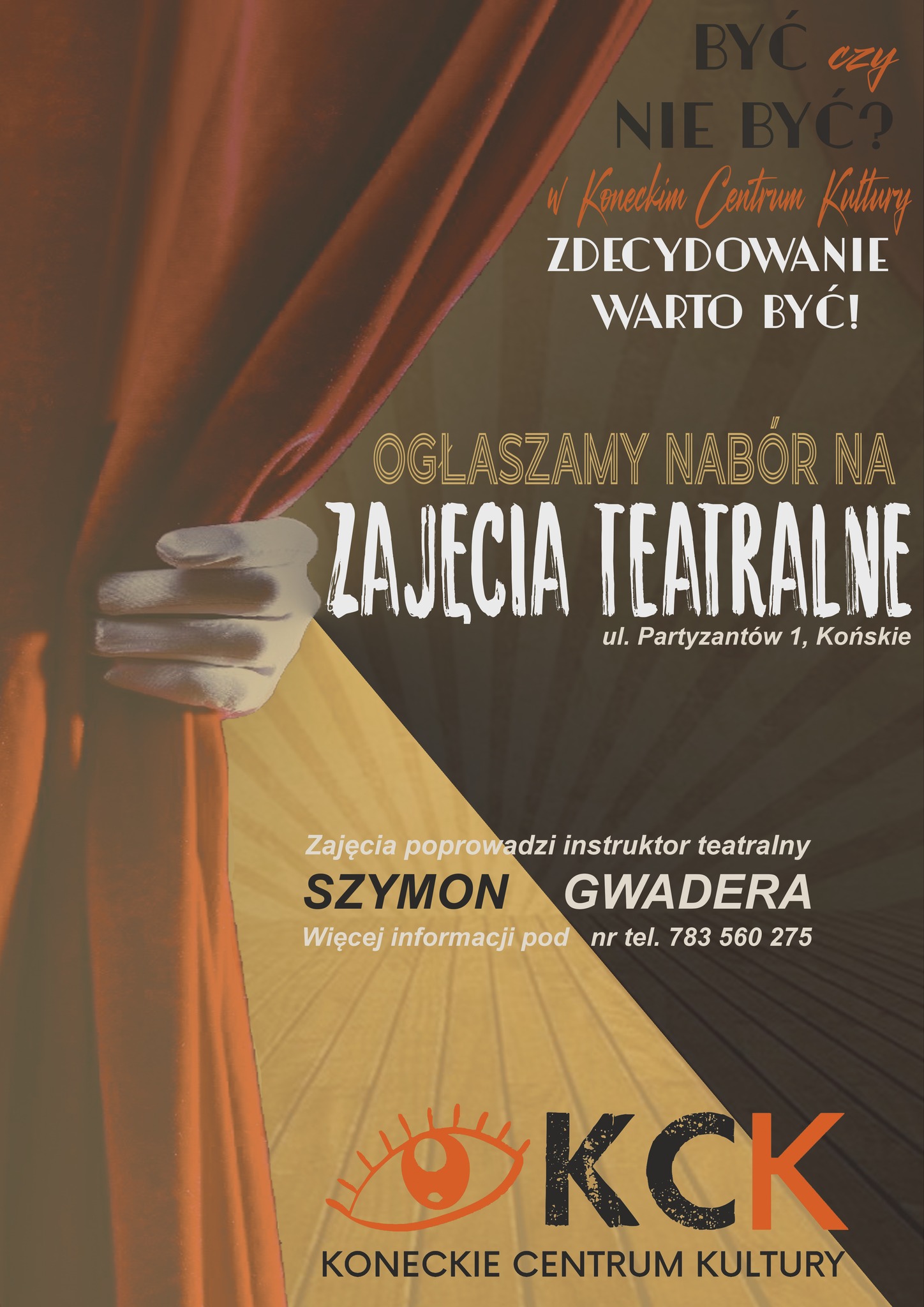 Scena czeka na Ciebie – warsztaty teatralne dla dorosłych w Końskich