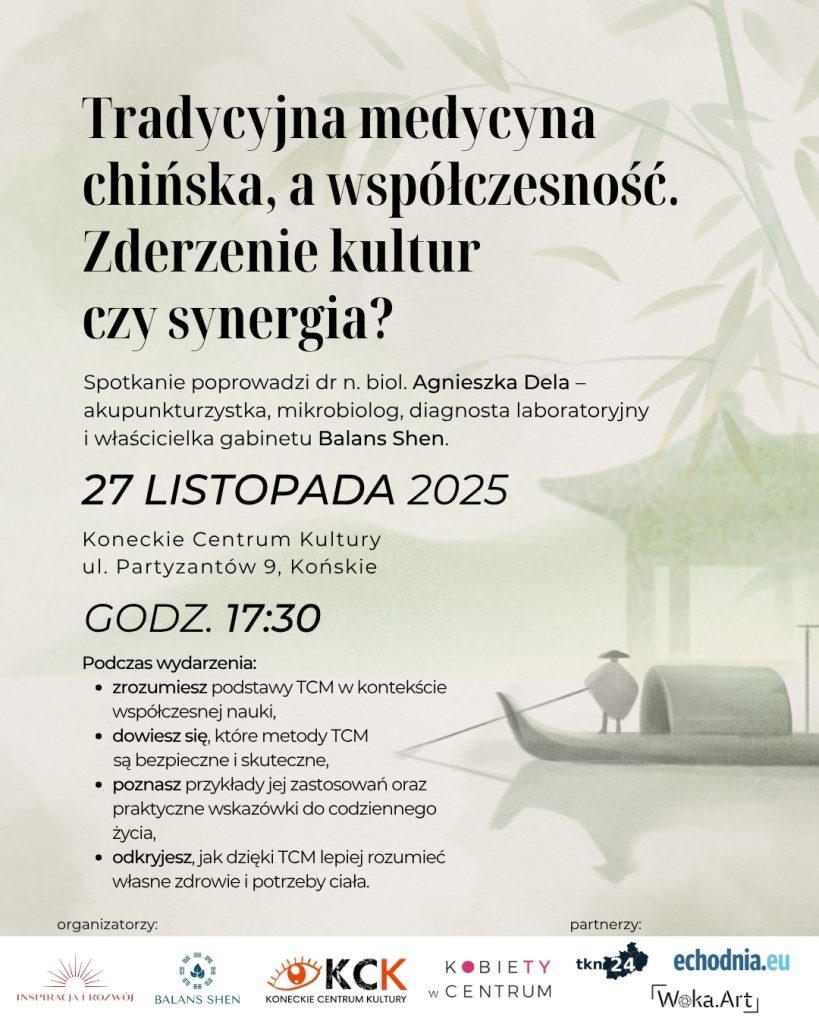Tradycyjna medycyna chińska w Koneckim Centrum Kultury