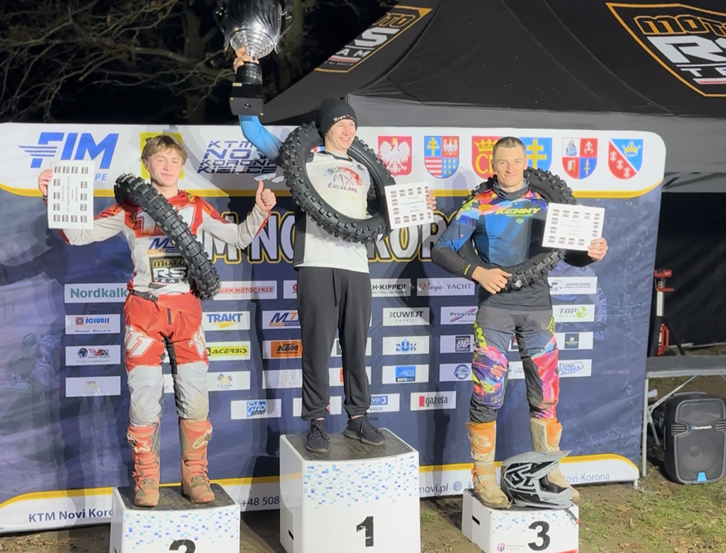 Damian Broniewski z Końskich na podium Memoriału Zbigniewa Banasika w Kielcach