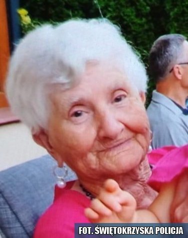 Zaginęła 92-letnia mieszkanka Bębnowa. Policja prosi o pomoc