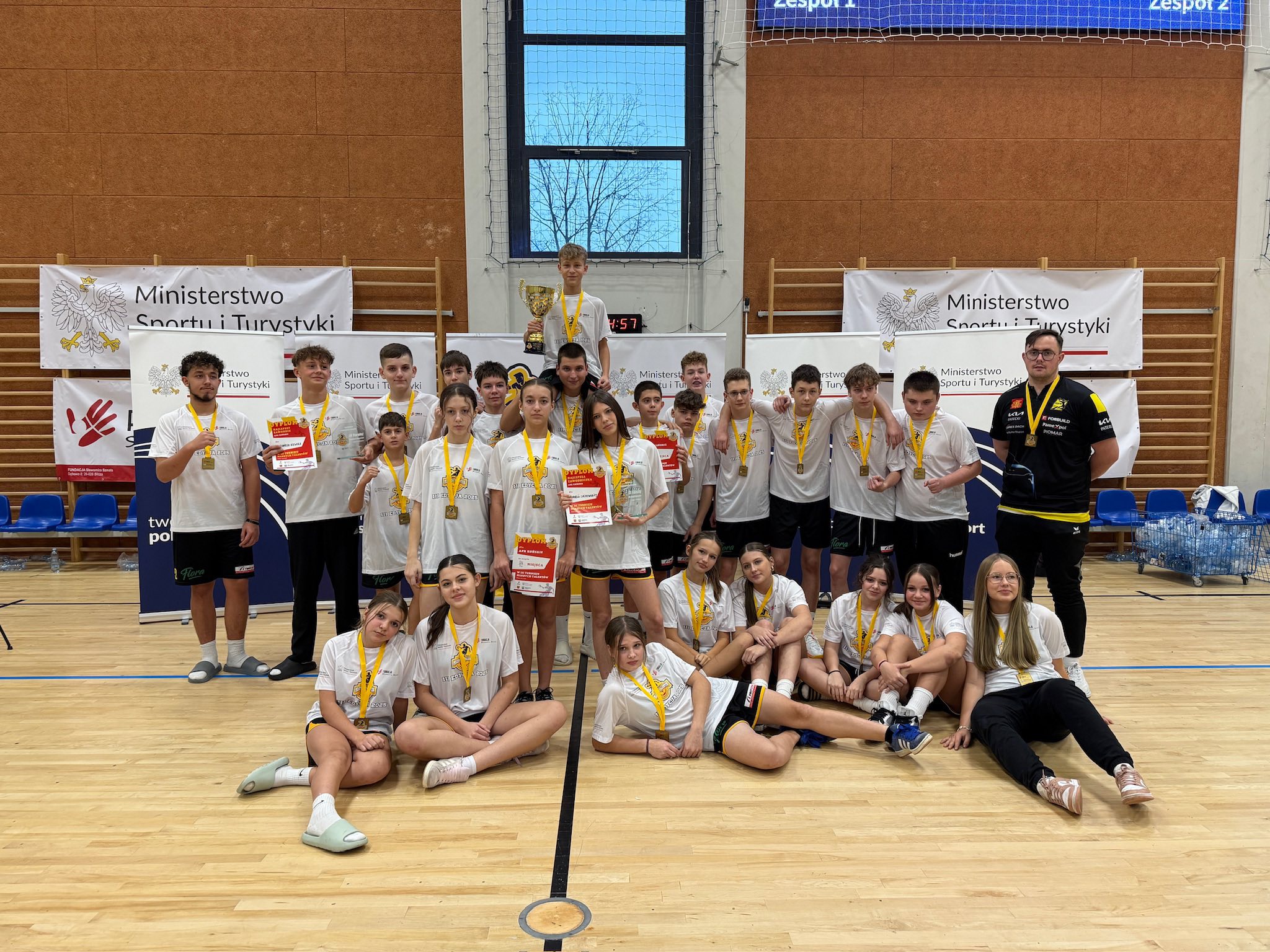 Srebrny weekend młodych szczypiornistów KSSPR Końskie!