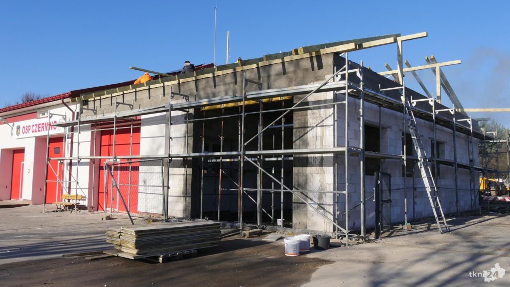 Wielka przebudowa remizy w Czermnie [wideo, zdjęcia]