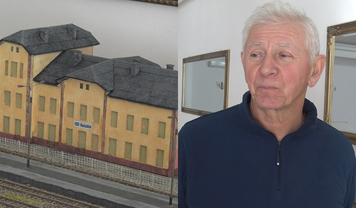 Kolej modułowa po raz czwarty zawita w Końskich. Zaprasza właściciel Sali u Motyla [wideo]