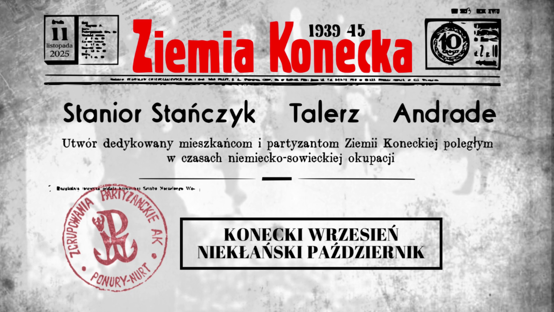 „Ziemia Konecka”. Rapowy hołd dla bohaterów regionu