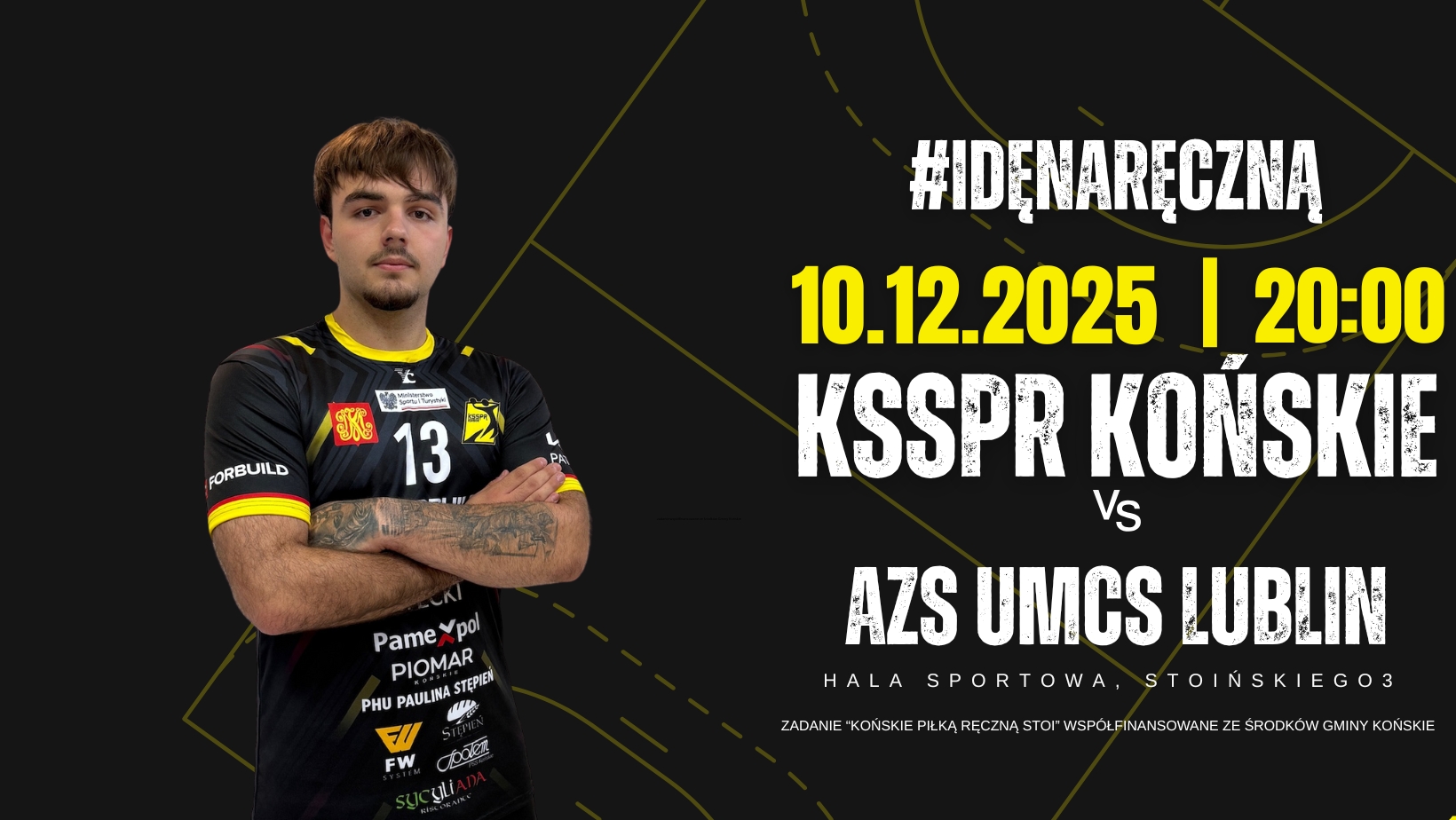 Ostatni mecz w tym roku! Wszyscy na Stoińskiego!
