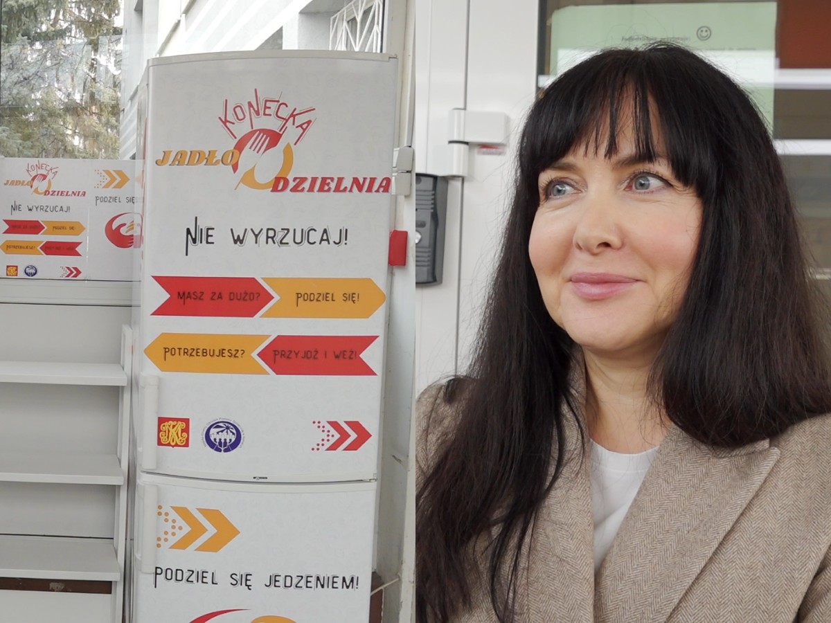 Nie wyrzucaj jedzenia. Podziel się z innymi! Konecka Jadłodzielnia wciąż działa [wideo]