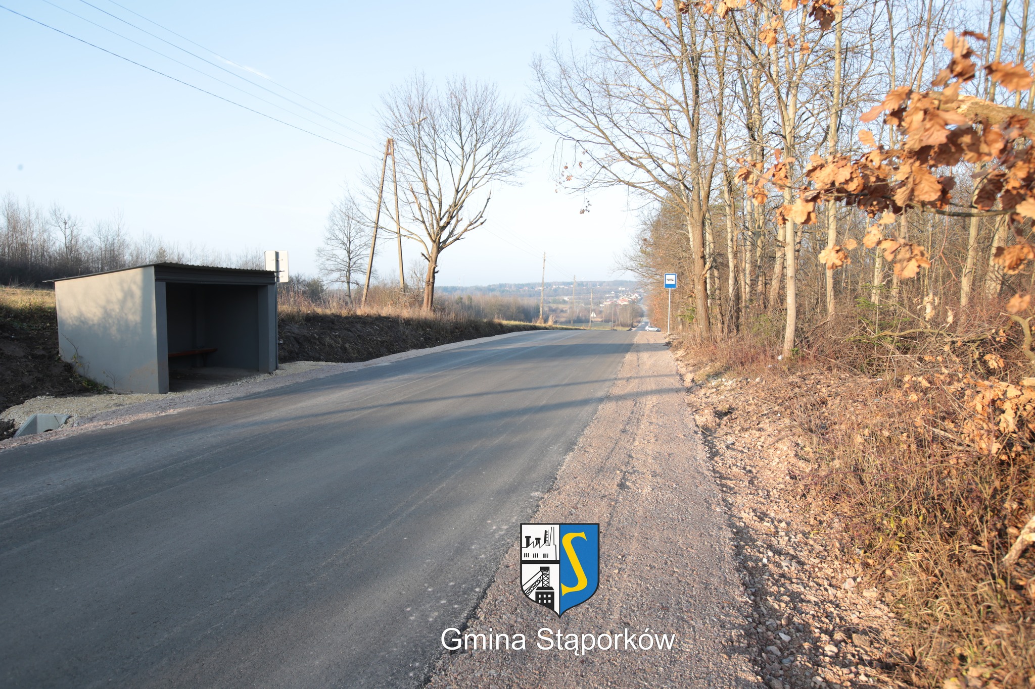 Koniec przebudowy drogi między Świerczowem i Odrowążem [zdjęcia]