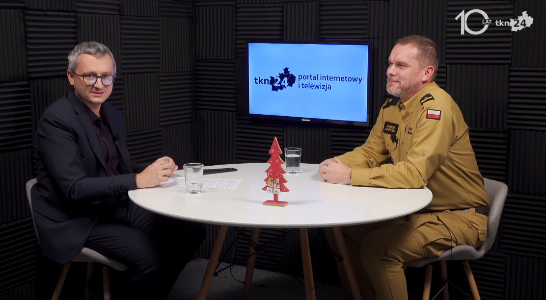 Gość Informacji: Mariusz Czapelski, oficer prasowy PSP Końskie